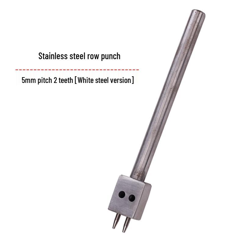 Ручной DIY Пробойник для Кожаного Ременья - Круглый Рядный Инструмент