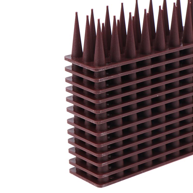 12 шт. Пластиковые шипы для защиты от птиц и голубей, отпугивающие птиц и вредителей