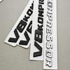 3D ABS Chrome Black Car Styling V8 V6 Kompressor Logo Fender Side Sticker Badge Decals For Mercedes Benz G63 G500 S500 S680 GT