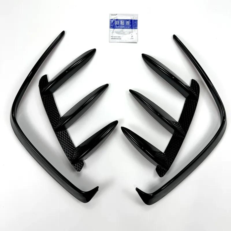 Rear Bumper Side Vent Spoiler For Mercedes Benz A Class W176 A200 A250 A45 AMG Sport 2013-2018 Hatchback Car Canard Body Kits
