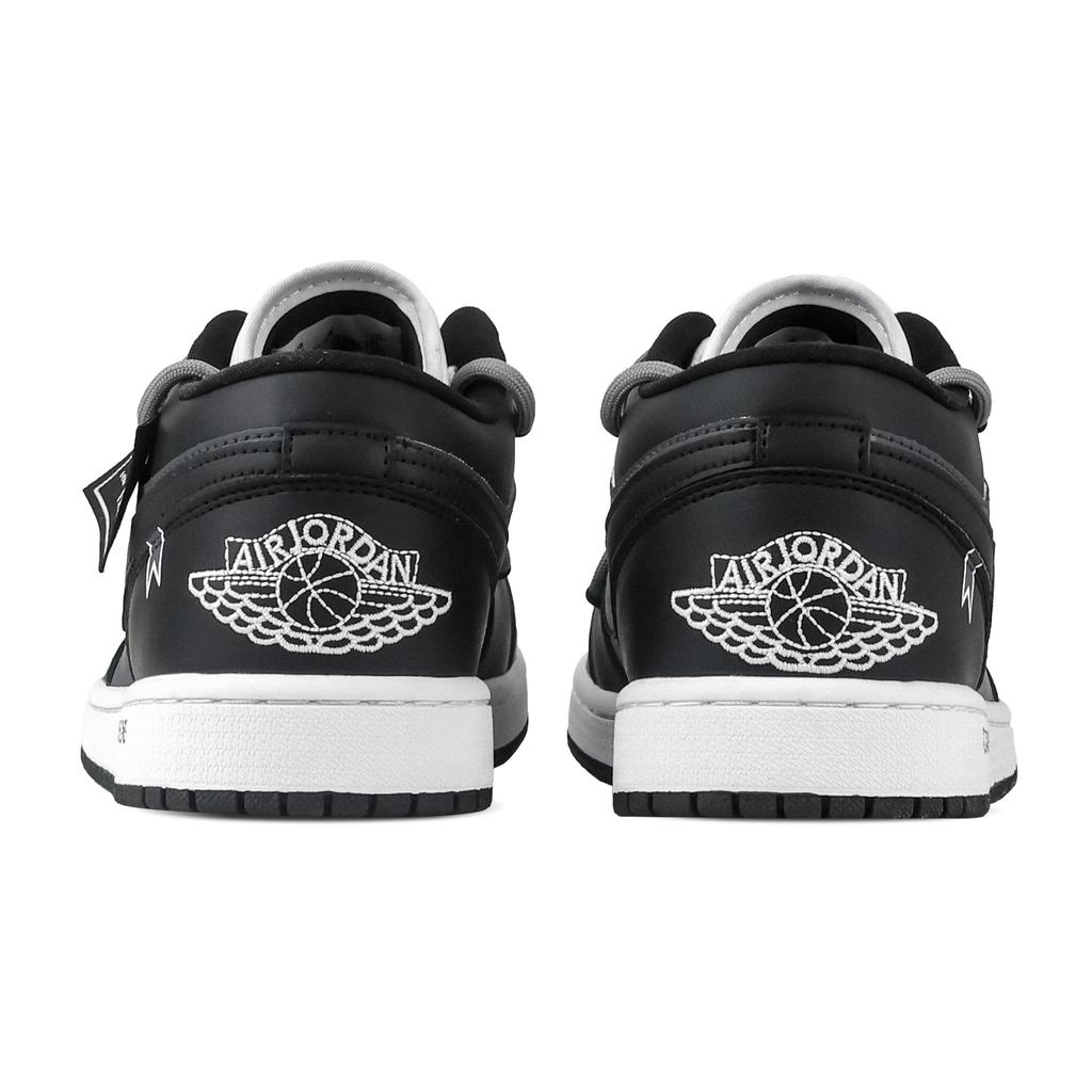 Jordan Air Jordan 1 Gongjian Crossing, Сердечная Коробка Низкие Винтажные Баскетбольные Кроссовки Унисекс Черно-Синие DC0774-101(Команда773--)