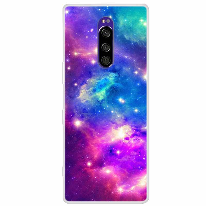 Чехол для Sony Xperia 1 Роскошные Животные Прозрачная Крышка для Sony Xperia1 XZ4 SO-03L SOV40 J8110 J9150 J8170 Корпуса Чехлы для Телефона