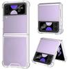 Case for Samsung Galaxy Z Flip 4 - Silicone TPU - Shockproof - Transparent - Slim - Scratch-resistant