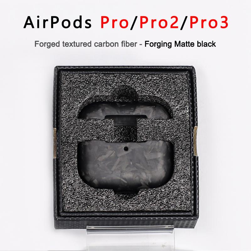 YTF-carbon Чехол из углеродного волокна для AirPods Pro 3 Беспроводная зарядка Bluetooth Наушники Защитная наклейка для AirPods pro 2 Тонкий и легкий