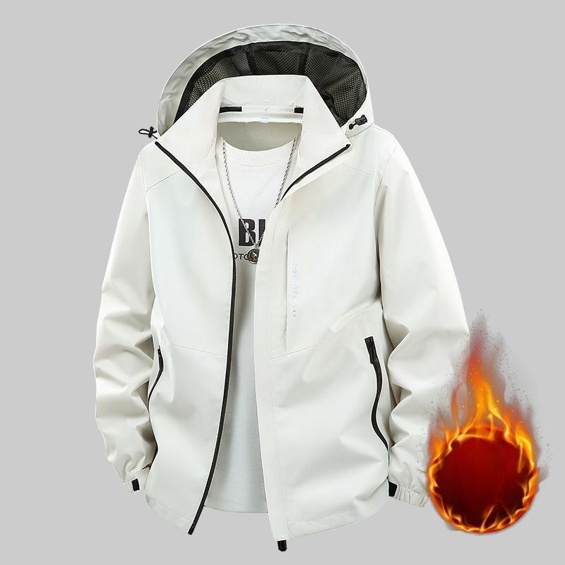 Men's Loose and Fattening Mountaineering Jacket In Spring and Autumn