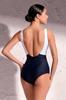 Слитный купальник на широких бретелях David (100194)