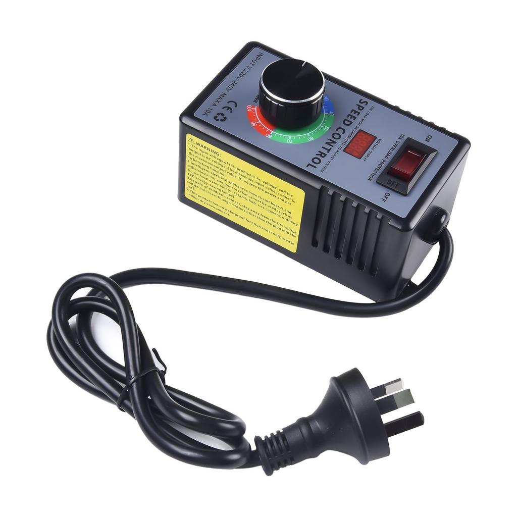 Регулятор скорости 15A 4000W ABS Пластик AC220V-250V Диммирование