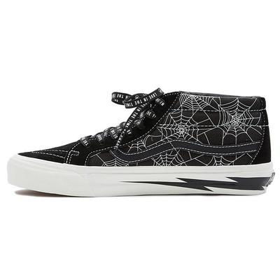 Goodhood X Vault Og Sk8 Mid Lx Ретро Кроссовки 'Черный Белый' VN0A3ZCDRJZ