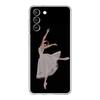 Простой чехол для телефона с балетным лебедем для Samsung Galaxy S23 S22 5G S20 Ultra S21 FE 5G S10E S9 S8 S10 Plus Мягкая задняя крышка