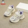 Babudou girls' summer hollow-out mesh sneakers2026New style soft-soled, fashionable children's sneakers for elementary school students