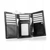 ZBPD-BS-108 BLACK ROYAL Women' Wallet + CERTIFICATE
