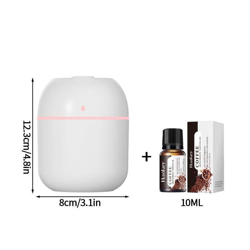 Портативный мини-увлажнитель для автомобиля, домашнего офиса, автоматический увлажнитель воздуха, диффузор USB, настольный, бесшумный, довольно увлажнитель