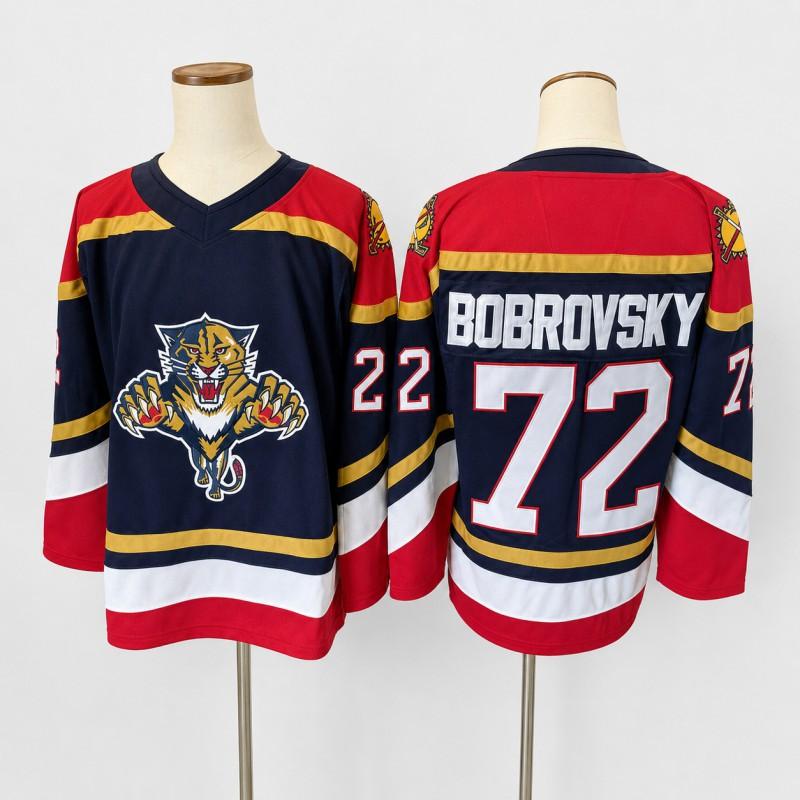 NHL Florida Panthers Hockey Jersey Retro Embroidered Team Sport Uniform Men Women Adult