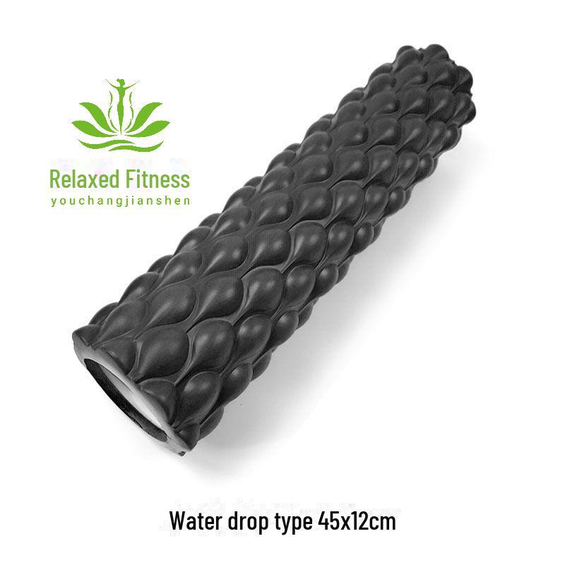 45cm EVA Foam Roller with Textured Surface for Muscle Massage and Relaxation