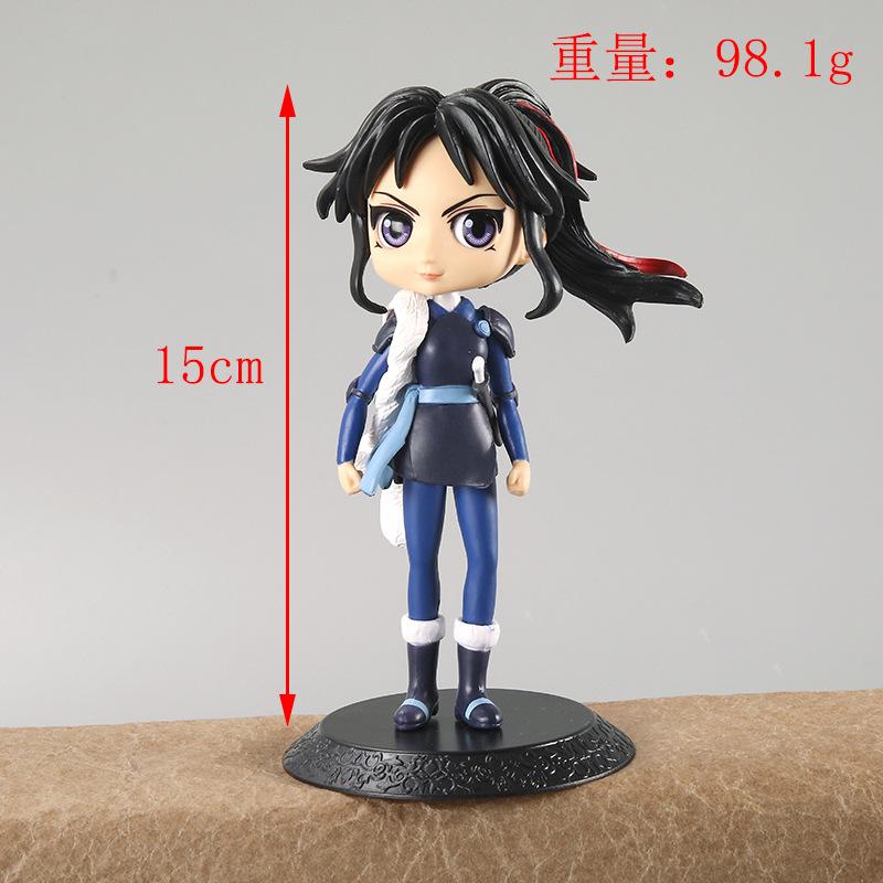 14 см Инуяша Сессёмару Кагомэ Чжуе Кавайная Аниме Фигурка GK Статуя Модель Игрушки Фигурки Украшения Коллекция Офисные Украшения Подарки