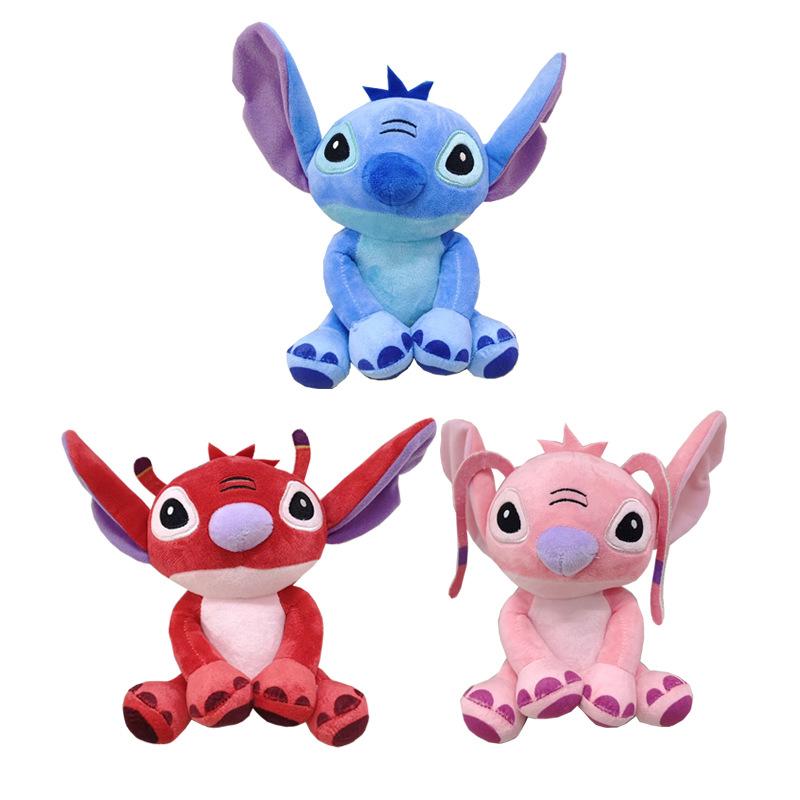 25cm Disney Plush Toy Stitch Original Anime Figures Disney Lilo & Stitch Cute Stuffed Toys Movie Peripherals Soft Ornaments Gift