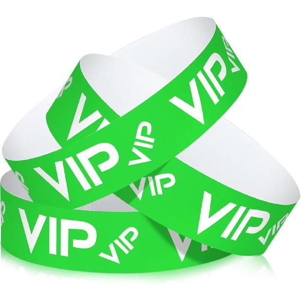 Teling 500 шт. VIP Пластиковые браслеты-браслеты Вечеринка для мероприятий VIP Браслеты Пластиковые браслеты Водонепроницаемые браслеты на руку для