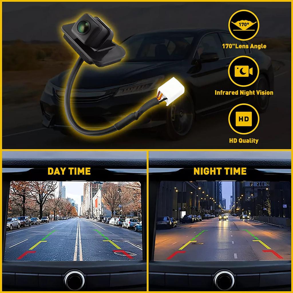 Для Honda Accord 2015-2017 2.4L 3.5L Камера заднего вида Помощь при парковке задним ходом Камера заднего вида 39530-T2A-A21 590-440