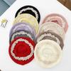 Winter Warm Baby Beret Hat Soft Cotton Pullover Hat Fashion Knitted Hat  For Infants