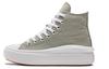 Кеды Chuck Taylor All Star Wmns Move Platform High 'Сезонный цвет - Шалфейно-серый с коричневой подошвой' Женские A00562C