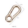 Premium Safety Mountaineering Buckle Creative Car Keychain Men's Waist Hanging Anti-Lost Key Chain Metal Hook Buckle Small Gift