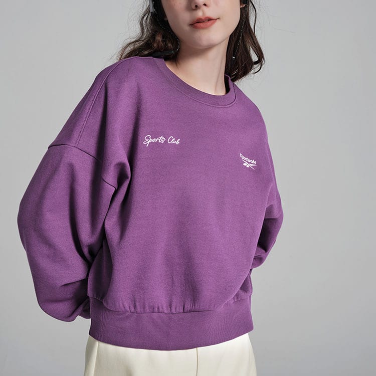 Reebok Толстовка Женская Фиолетовая 24SRC302WGP2