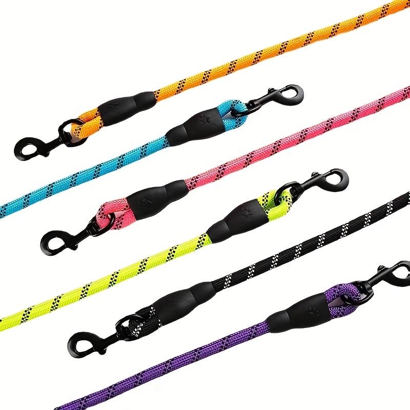 1.5/2/3M Reflective Dog Leash with Comfortable Padded Handle Double Heavy Duty Traction Rope for Small Medium Large Dogs Enhance Safety and Control