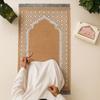70x110 см Мусульманский коврик для намаза Прямоугольный Складной Исламский коврик для молитвы Этнический стиль Нескользящий Покрывало для поклонения Мероприятия по паломничеству