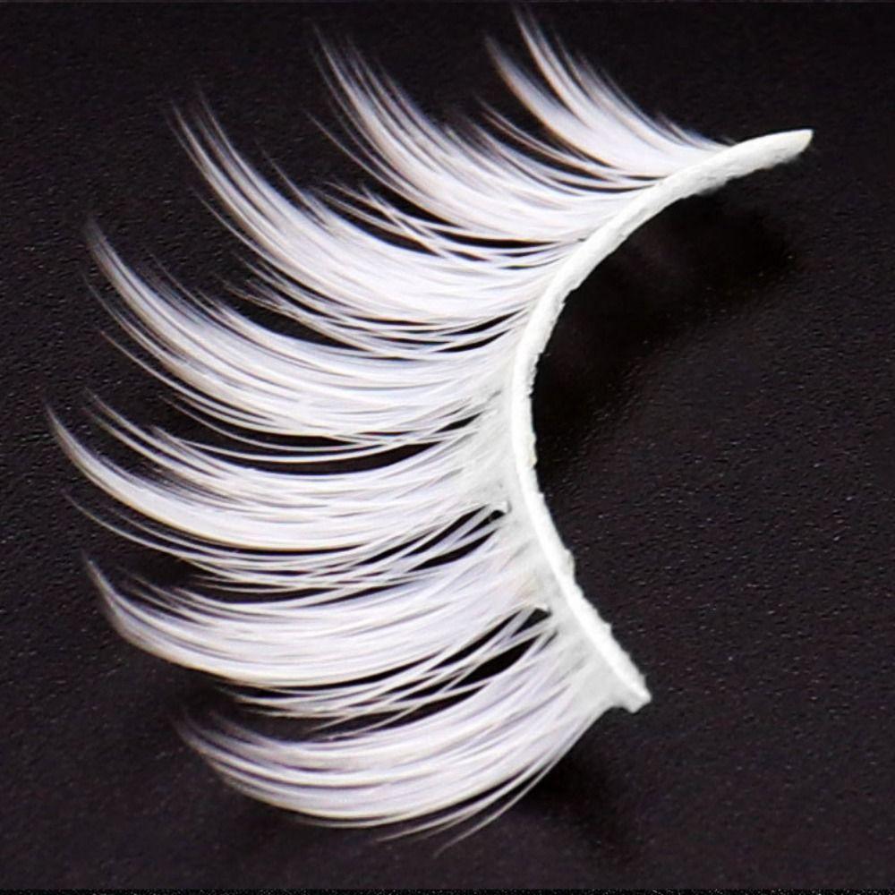 10Clusters Lashes Extension Fluffy False Eyelashes Makeup Curled Fake Eyelashes  Cosplay