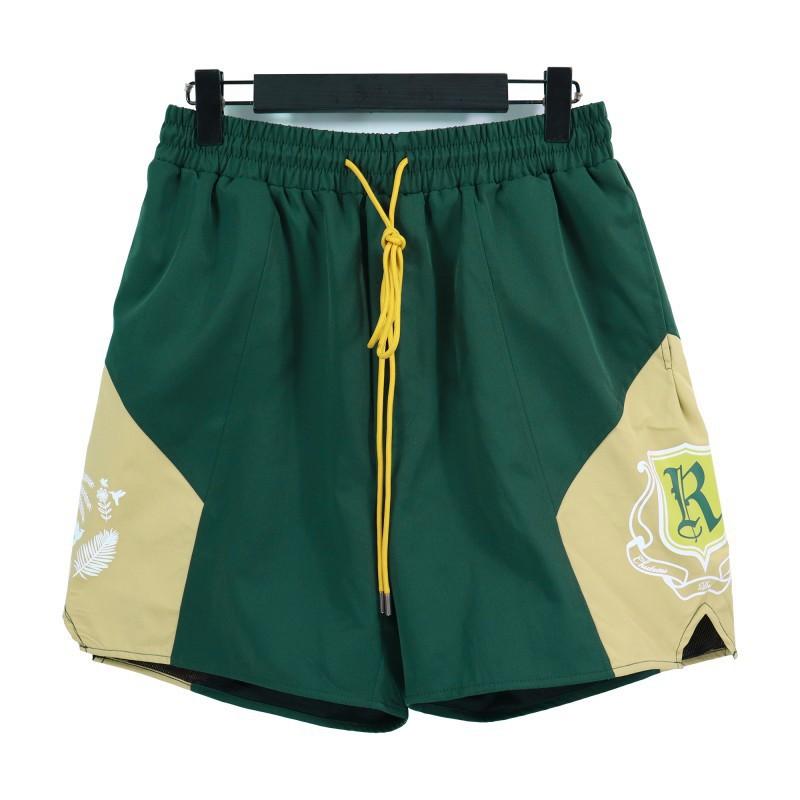 Mens Hip Hop Drawstring Shorts With Reflective 3M Letter Print Loose Fit Streetwear Cargo Jogger Pants