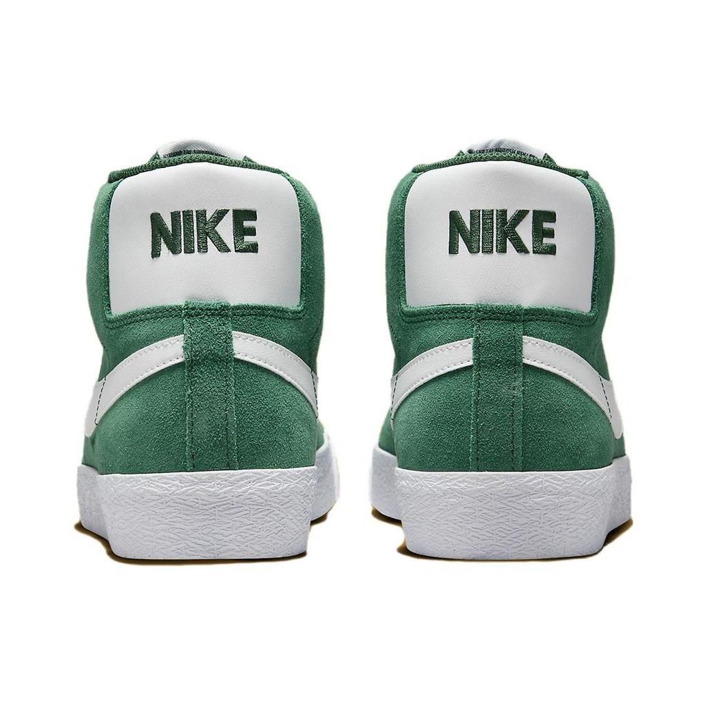 Nike Zoom Blazer Mid SB Fir Мужские кроссовки Зеленый Белый FD0731-300