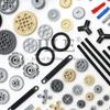 116 шт. MOC Набор Технических Деталей Штырек Подъемный Рычаг Блок Кирпичики Игровой Набор Соединитель Оси Шестерня 40 Зубов Кирпичик Игровой Набор Подходит Для Технологических Игрушек Игровых Наборов