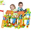 113/226 PCS Big Size Building Blocks Children Educational DIY Amusement Park Assemble Bricks Blocks