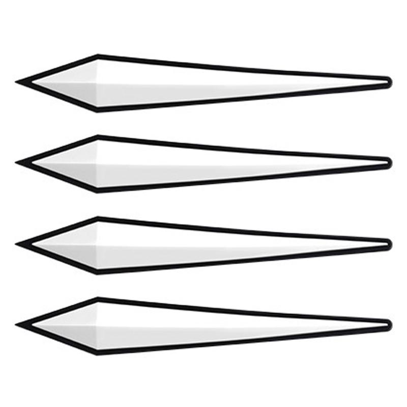 4Pcs Car Door Rearview Mirror Anti-collision Strips Universal Bumper Anti-scratch Protection Stickers Auto Accessories