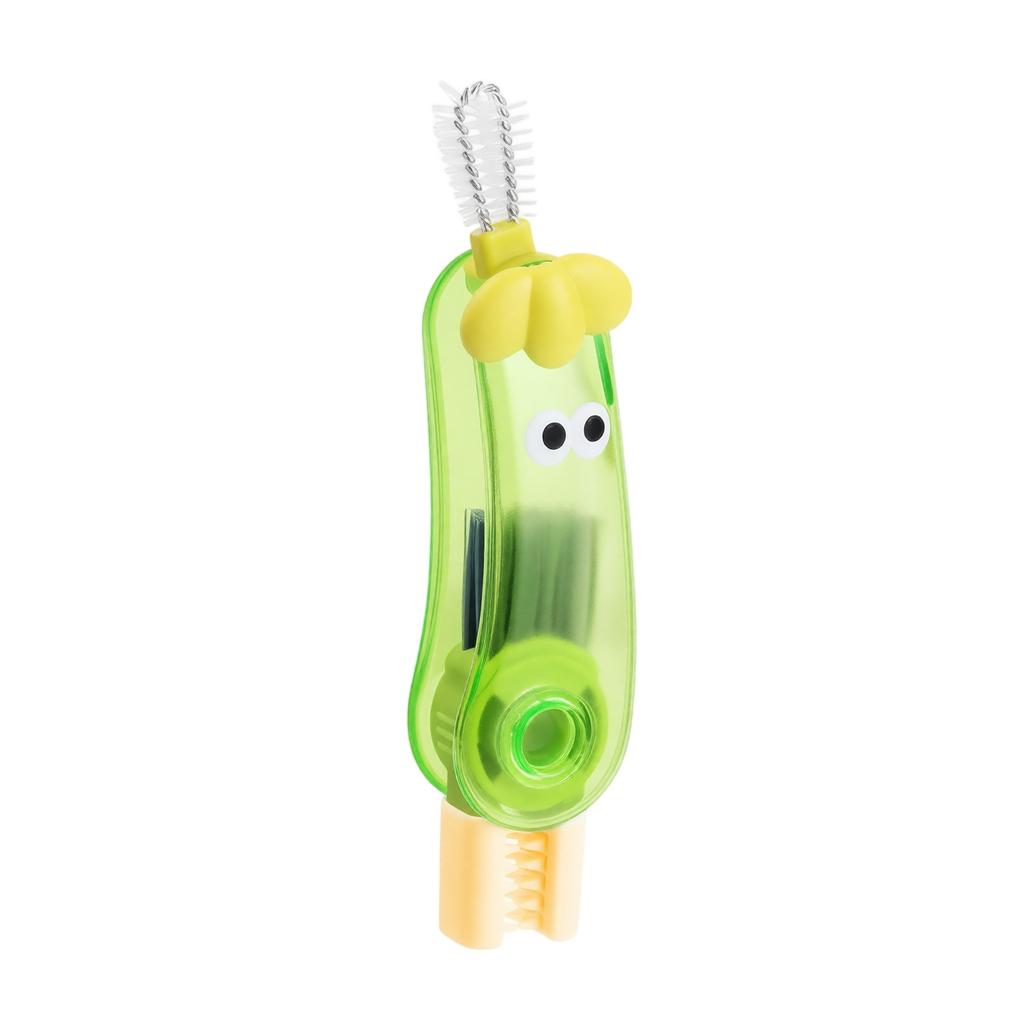 Xinzao Cup Cleaning Brush Set - Portable Baby Bottle Brush, Lid Cleaner, Straw Cleaning Kit for Travel and Daily Use