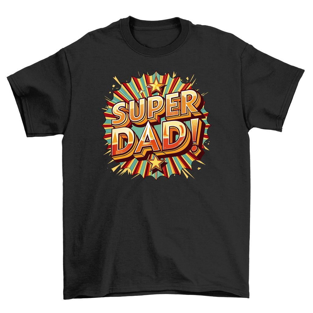 Футболка «Super Sta Dad» Мужская Женская Футболки Топ - Забавный и Героический Трибьют Папе! Раскройте Суперпо папы