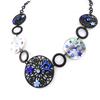 [H9037] - Blue 'Carmen' Designer Necklace