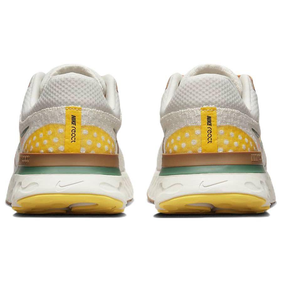 Привет, Lou x Nike React Infinity Run Flyknit 3 A.I.R. Кроссовки унисекс White Phantom Ale-Brown DO9496-001