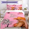 3pcs Duvet Cover Set (1*Duvet Cover + 2*Pillowcase, Without Core), Karol G Print Soft All‑Season Bedding Set, Home Bedroom Decor Gift