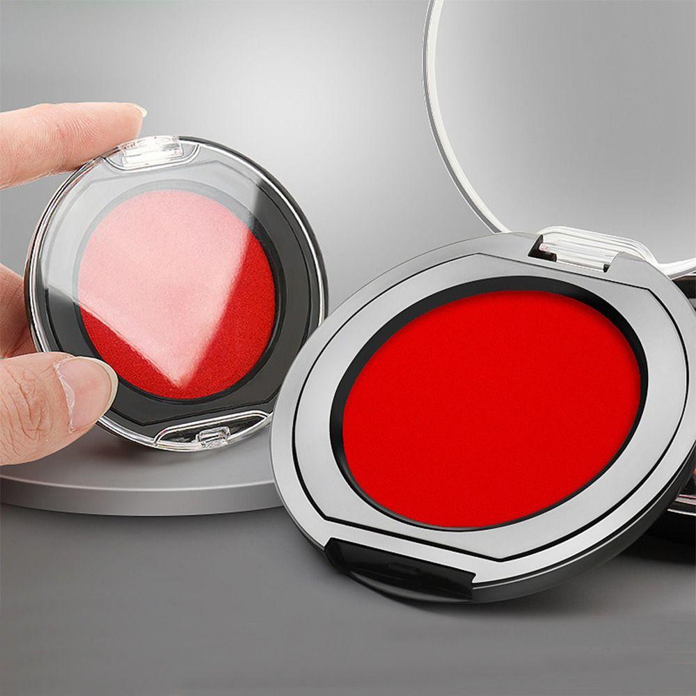 Clear Stamping Mini Fingerprint Ink Pad Red Blue Black Signing Inkpad Thumbprint Ink Pad  Agreement