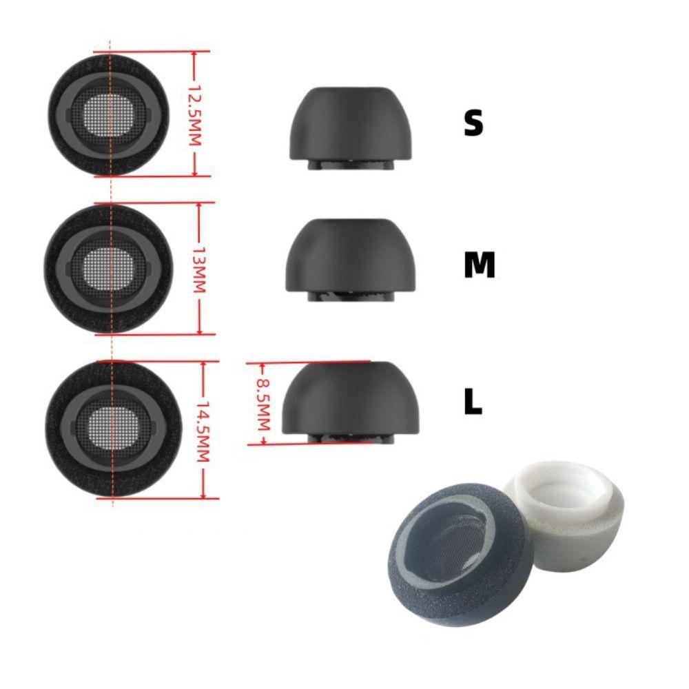 Амбушюры из пены с эффектом памяти, с эффектом отскока, противоскользящие, сменные затычки для ушей, аксессуары для наушников с шумоподавлением для Samsung Galaxy Buds 3 Pro