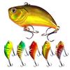 5PCS Vib Fishing Lure 5.4cm-13g-6# Vibration Sinking Hard Baits Crankbait Artificial Fish Lipless Wobblers For Bass