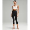 Lululemon Align  High Rise Ribbed Crop 23  Black