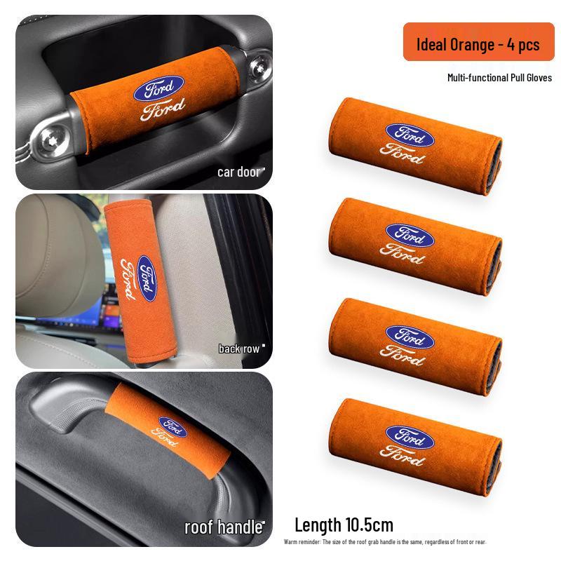 Защитная накладка на ручку потолочного поручня и подлокотник автомобиля – Подходит для Ford Focus, Escort, Kuga, Mondeo