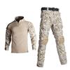 Костюм с камуфляжным принтом для мужчин и женщин, рубашка с длинным рукавом, комплект одежды с лягушкой для мужчин, комплекты из 2 шт.