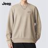 JEEP Men's Air-Layer Heavyweight Crew Neck Sweatshirt