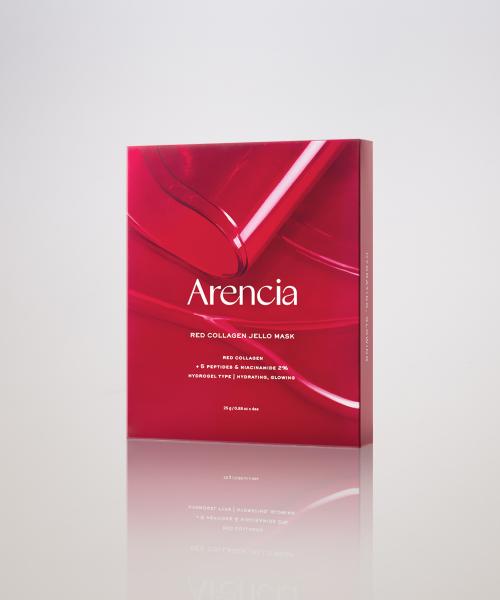 Arencia Red Collagen Jello Mask 25g (4pcs)