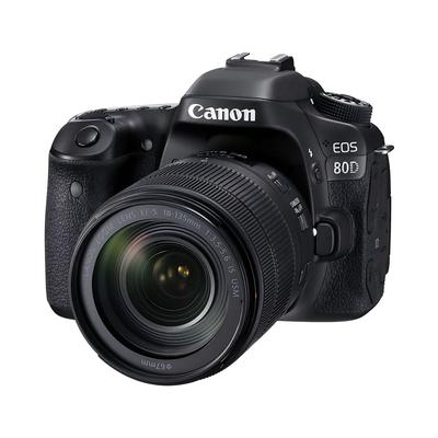 Canon Цифровая зеркальная фотокамера EOS 80D + зум-объектив EF-S 18-135 мм f/3.5-5.6 IS USM