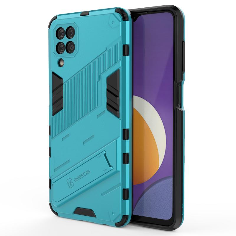 Для Samsung Galaxy M12 A12 Nacho противоударный бронированный чехол для телефона Galaxy M12 A12 противоударный защитный чехол-подставка для задней панели