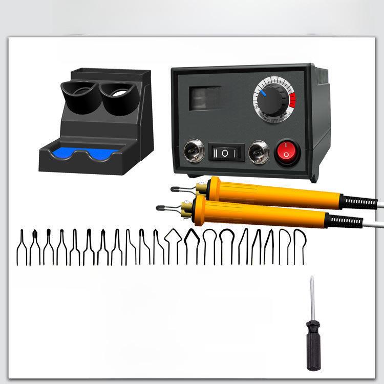 Набор инструментов для пирографии Pengjia Professional: Машина для гравировки и выжигания по дереву с контролем температуры, электрическим утюгом и щетками для тыквы